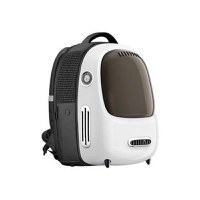 Rucsac cu hublou PETKIT Cat Travel Bag 2, Ventilare, Sistem iluminare, White - 1