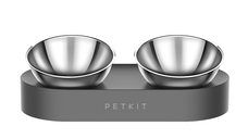 Set 2 Boluri pentru Pisici PETKIT Fresh Nano, Inclinare 15°, Otel Inoxidabil, Design Ergonomic