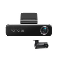 Set 2 Camere auto 70mai Dash Cam 4K M800 si camera luneta 70mai RC14, inregistrare Dual Channel, GPS, HDR, ADAS - 2