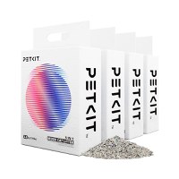 Set 4 cutii nisip litiera mixt, tofu si bentonita PETKIT 5 in 1 Mixed Cat Litter, 3.6 kg/cutie, absorbtie rapida - 1