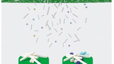 Set accesorii PETKIT Magnetic Cat Litter Remover pentru indepartarea nisipului tofu pentru pisici, verde