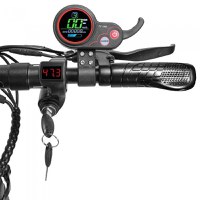 Trotineta electrica pliabila KUGOO Kirin M4 Pro,Negru,autonomie 70km,viteza 45 km/h,motor 500W - 8