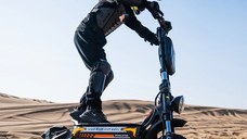 Trotineta electrica pliabila Kukirin G4 Max, Viteza maxima 86km/h, Autonomie maxima 95km, Motor 2x1600W, Acumulator 60V 35.2Ah