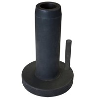 Adaptor metalic cu pin pentru dispozitiv de batut stalpi Gude 94303, O33 mm - 1