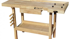Banc de lucru pentru tamplarie Troy 25921, 1260 x 620 x 840 mm