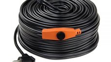 Cablu incalzire tevi ,  ,  ,  ,  ,  ,  ,  cu termostat Dema 27503, 192  W, 12 m