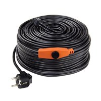 Cablu incalzire tevi ,  ,  ,  ,  ,  ,  ,  cu termostat Dema 27506, 384 W, 24 m - 1