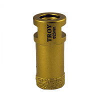 Carota diamantata pentru polizor unghiular Troy 27450-25mm, O25 mm - 1
