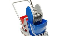 Carucior de curatare cu 2 galeti PEDP 60 K Dema 21238, 60 l