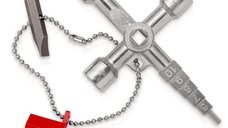 Cheie multifunctionala Knipex 00 11 04, 10 in 1 pentru instalatii