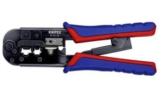 Cleste Knipex 97 51 10 pentru sertizat mufe RJ45 si RJ11, 190 mm