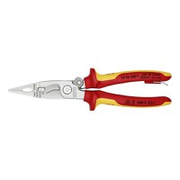 Cleste profesional combinat izolat Knipex 13 96 200 T, 200 mm, 6 in 1 - 1