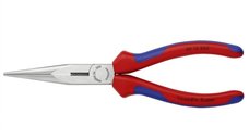 Cleste profesional cu varf lung semirotund si suprafata taietoare Knipex 26 12 200, 200 mm