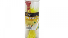 Coliere din plastic Wert 2430, 100-200 mm, 300 buc
