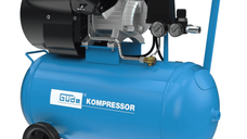 Compresor cu ulei cu doi cilindri 405 10 50 Gude 50131, 2200 W, 50 L, 10 bari