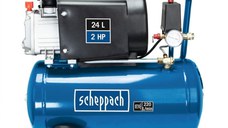 Compresor cu ulei cu un cilindru HC26 Scheppach 5906135901, 1500 W, 24 L, 8 bari
