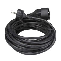 Cordon prelungitor cu fisa si priza Perel EC10B, 10 m - 1