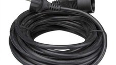 Cordon prelungitor cu fisa si priza Perel EC10B, 10 m