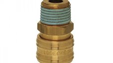 Cupla rapida cu filet exterior Ludecke ES38A, 3 8  , O9 mm