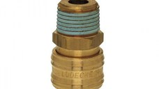 Cupla rapida cu filet exterior Ludecke ES38A, 3 8  , O9 mm