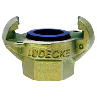 Cupla rapida cu gheare si filet interior Ludecke KISS10, 1  , O25 mm - 1