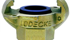 Cupla rapida cu gheare si filet interior Ludecke KISS10, 1  , O25 mm