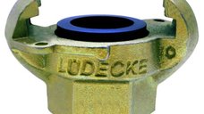 Cupla rapida cu gheare si filet interior Ludecke KISS12, 1 2  , O13 mm