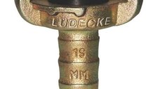 Cupla rapida cu gheare si stut pentru furtun Ludecke SKG19, 3 4 , O19 mm