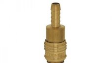 Cupla rapida cu stut pentru furtun Ludecke ESM6T, 1 4  , O6 mm