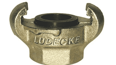 Cupla rapida Ludecke KIG54 cu gheare si filet interior, 1 1/4 O42 mm