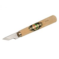 Cutit cu ascutis oblic pentru intarsie in lemn Kirschen 3356000, 135 mm - 1