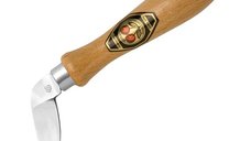 Cutit cu lama indoita pentru sculptura in lemn Kirschen 3360000, 140 mm