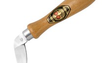 Cutit cu lama indoita pentru sculptura in lemn Kirschen 3360000, 140 mm