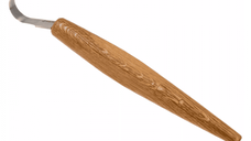 Cutit de cioplit linguri pentru taieturi adanci in lemn BeaverCraft SK5R, 250 mm