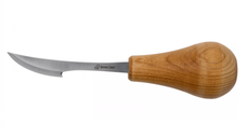 Cutit de sculptura universal cu maner modelat pentru palma BeaverCraft C17P, 160 mm