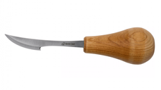 Cutit de sculptura universal cu maner modelat pentru palma BeaverCraft C17P, 160 mm