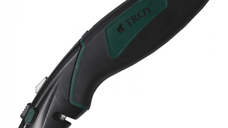 Cutter utilitar cu lama autoretractabila Troy 21605, 60 mm