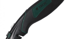 Cutter utilitar cu lama autoretractabila Troy 21605, 60 mm