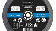 Disc abraziv pentru polizor de banc Gude 55531, O175x25x32 mm, granulatie K60