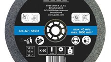 Disc abraziv pentru polizor de banc Guede 55531, O175x25x32 mm, granulatie K60