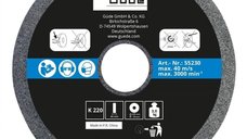 Disc abraziv pentru sistem de ascutire GNS 250 VS Gude 55230, O250x12x50 mm, granulatie K220