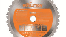 Disc pentru fierastrau circular, taiere multifunctionala Evolution RAGEBLADE185MULTI-9883, O185 x 20 mm, 20 dinti