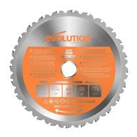 Disc pentru fierastrau circular, taiere multifunctionala Evolution RAGEBLADE210MULTI-1083, O210 x 25.4 mm, 24 dinti - 1