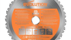 Disc pentru fierastrau circular, taiere multifunctionala Evolution RAGEBLADE210MULTI-1083, O210 x 25.4 mm, 24 dinti