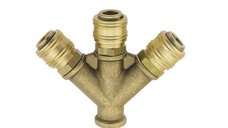 Distribuitor aer comprimat cu 3 capete de cuplare Ludecke VWS38ES