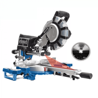 Fierastrau circular de masa culisant cu laser HM 254 SPX Scheppach 5901222901, 2200 W, O254 mm - 1