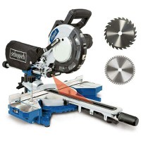 Fierastrau circular de masa culisant cu laser HM216 Scheppach 5901215903, 2000 W, O216 mm - 1