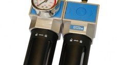 Filtru - Regulator - Uleitoare Gude 41079, 1 2(N)PT, 0-10 bari