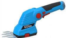 Foarfeca electrica cu acumulator pentru iarba si gard viu Gude GPS 95508, 7.2 V, 1.5 Ah