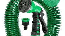 Furtun de gradina extensibil cu pistol de pulverizare SG10814 Grafner 20633, 15 m